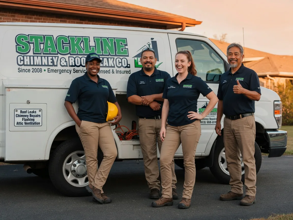 Chimney flashing repair company in Horace, ND